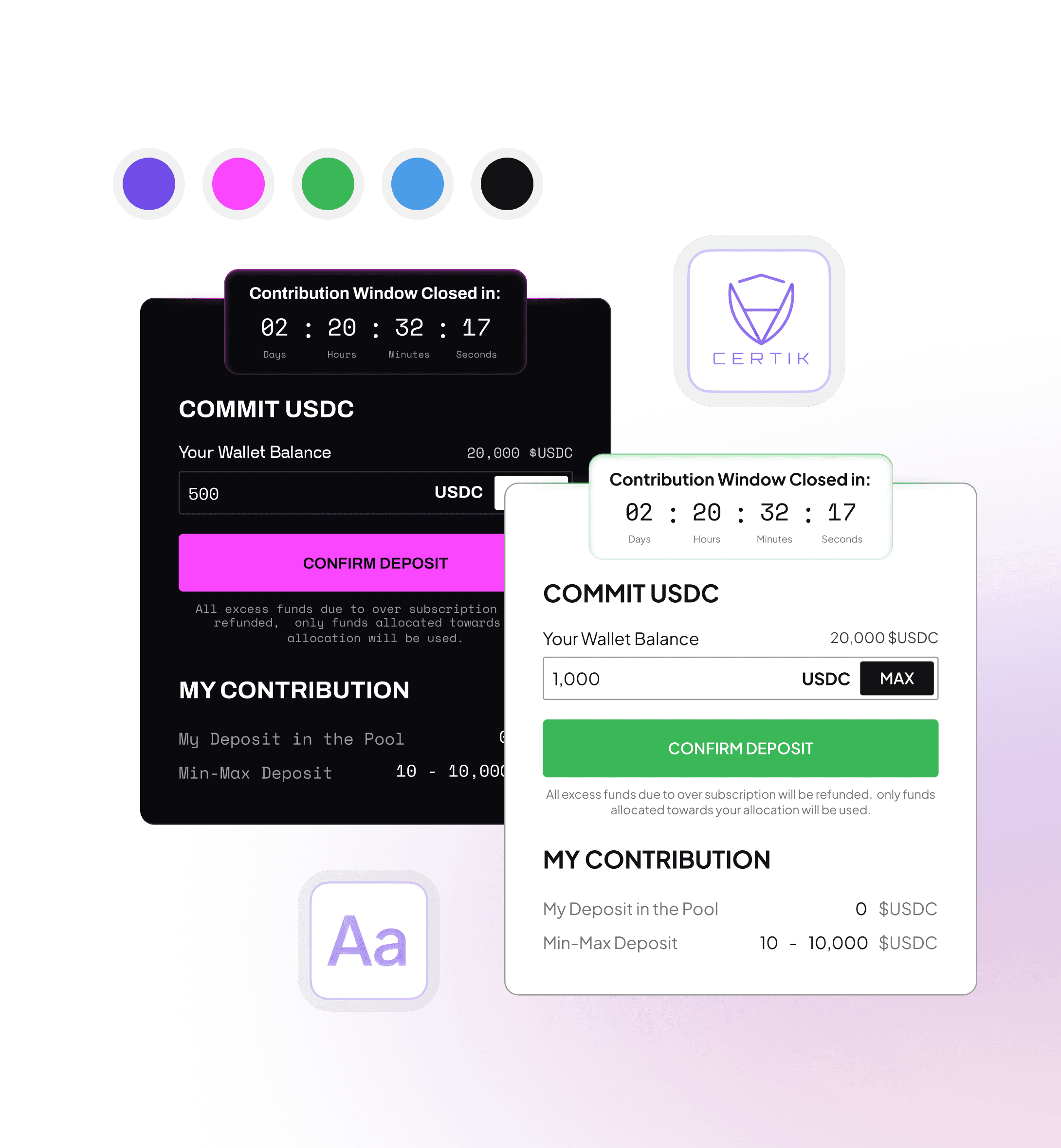Saleium running on a team's own domain and brand